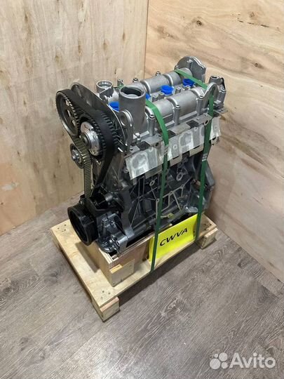 Двигатель cwva 1.6 Поло Голф Новый