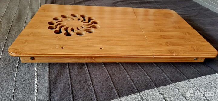 Столик для ноутбука бука в кровать, бамбук