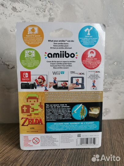 Amiibo Link (Пиксельный, 8-bit) Nintendo