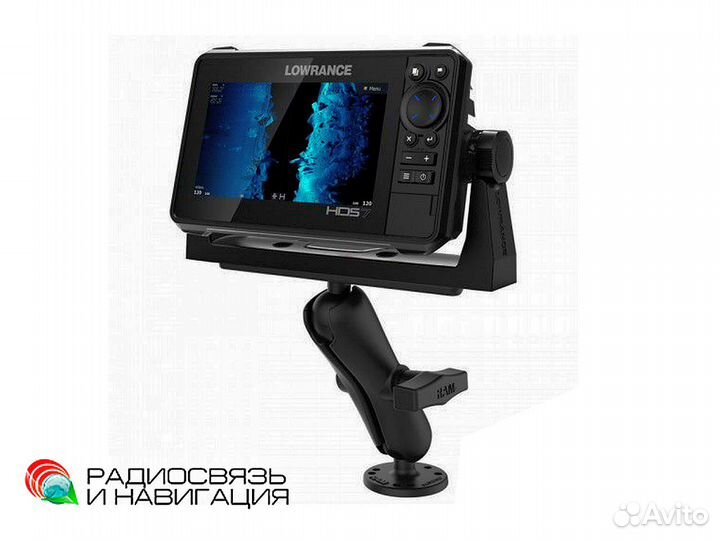Крепление RAM Mounts для эхолотов Garmin,Lowrance