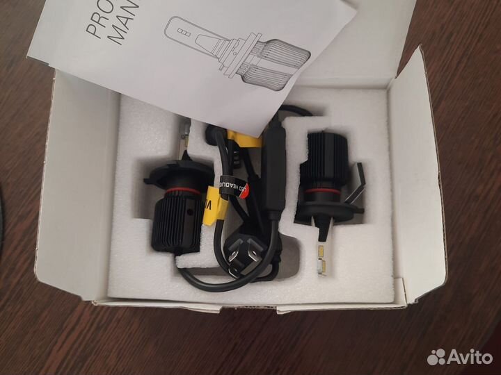 Светодиодные лампы головного света LED h4 h/l