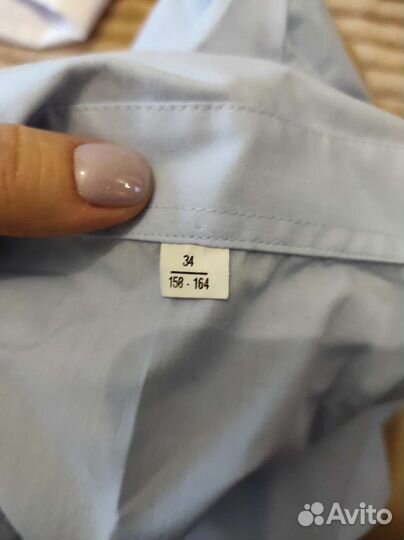 Рубашки на мальчика рост 158-164, 7 шт пакетом
