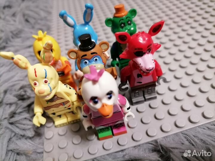 Лего Фнаф Fnaf Lego человечки