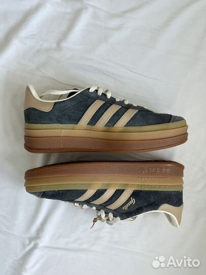 Кроссовки Adidas Gazelle Bold Grey Multi Platform