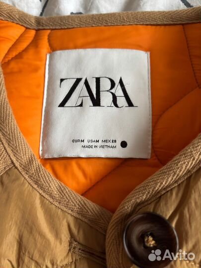 Куртка Zara оригинал стёганая