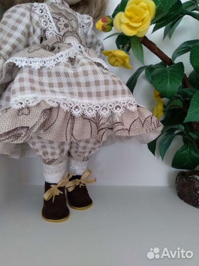 Текстильная кукла ручной работы