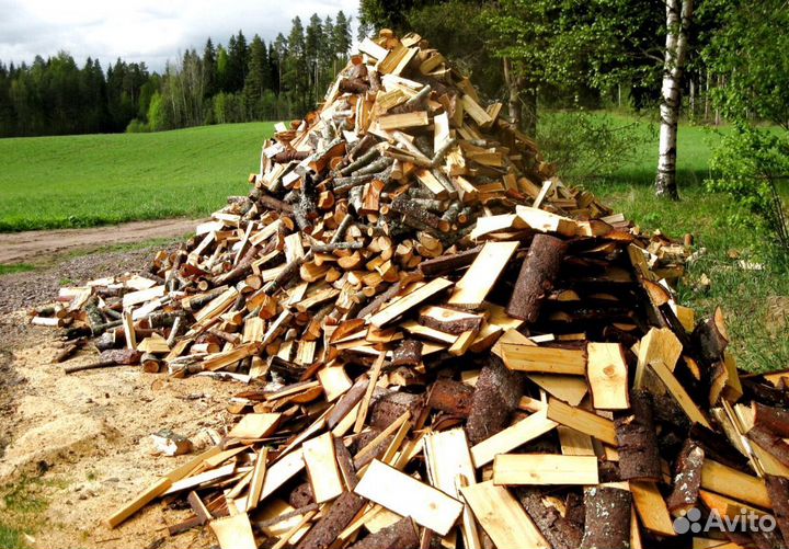 Дрова в чурках