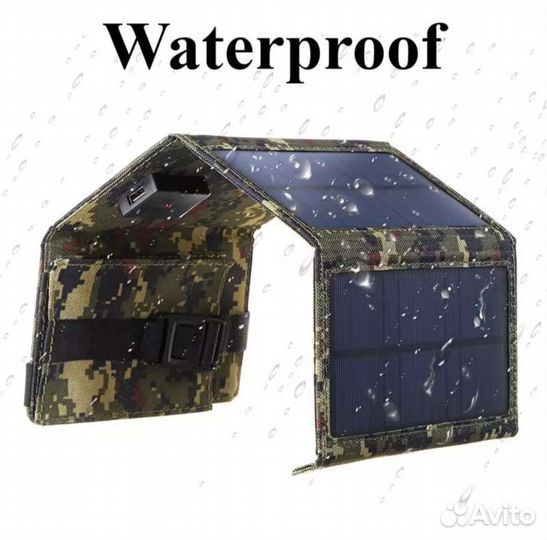 Водонепроницаемая военная солнечная панель до 20w