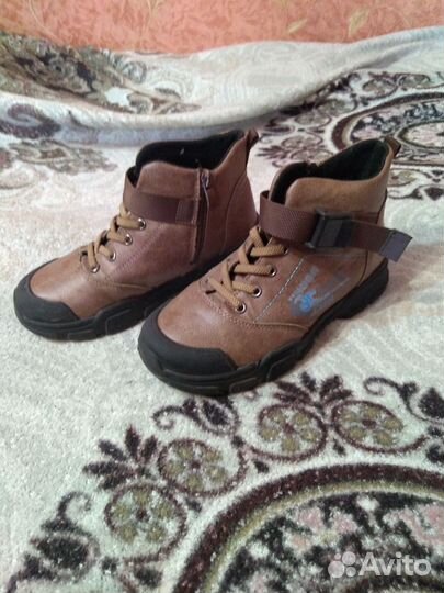 Ботинки на мальчика 32 размер