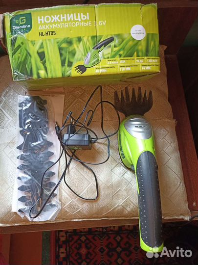 Ножницы садовые аккумуляторные