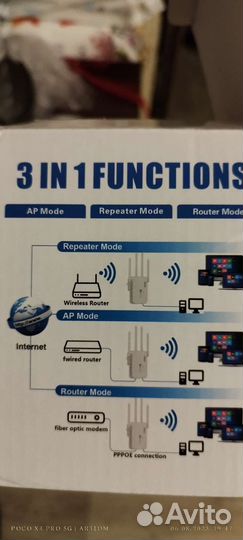 Wifi усилитель репитер 5G