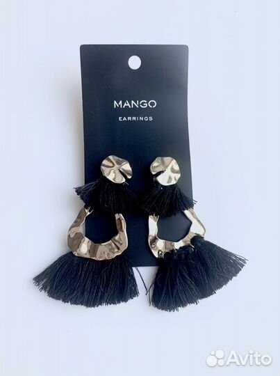 Серьги кисточки Mango