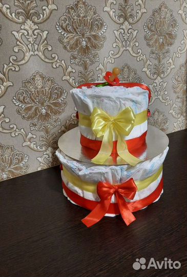 Торт из памперсов
