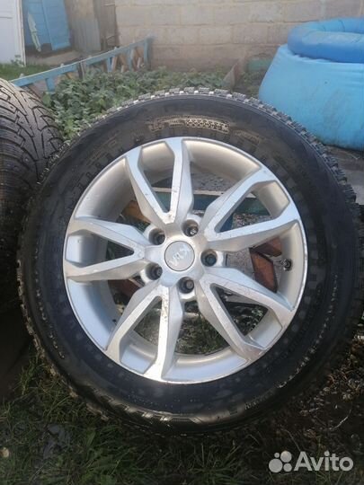 Диски r17 с зимней резиной