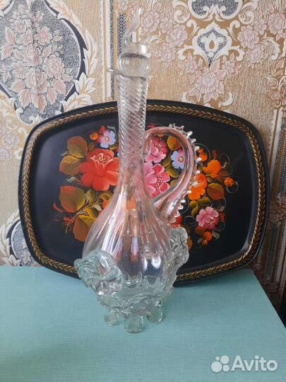 Графин хрустальный СССР