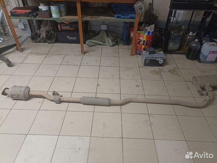 Глушитель mitsubishi outlander 3