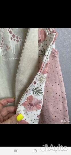 Боди песочники новые 62