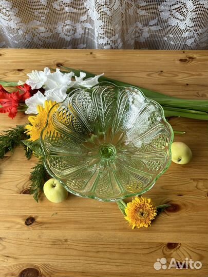 Вазы цветное стекло СССР