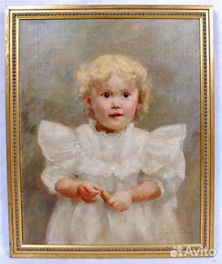 Антикварная картина, США, начало XX века