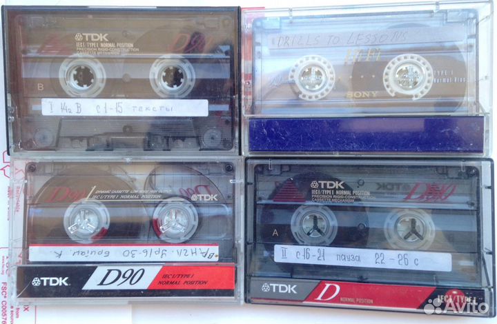 Аудиокассета компакт sony TDK maxell basf