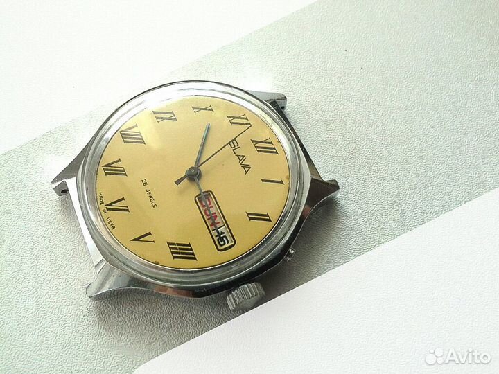 Часы Слава СССР. Механика. Редкие