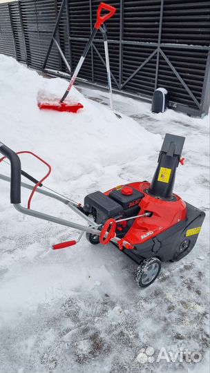Снегоуборщик al-ko snowline 55e бензиновый бу