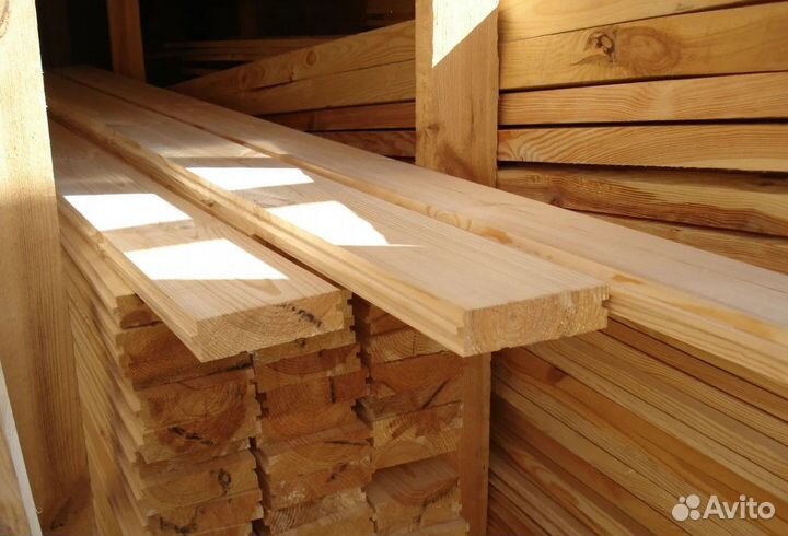 Доска половая шпунтованная