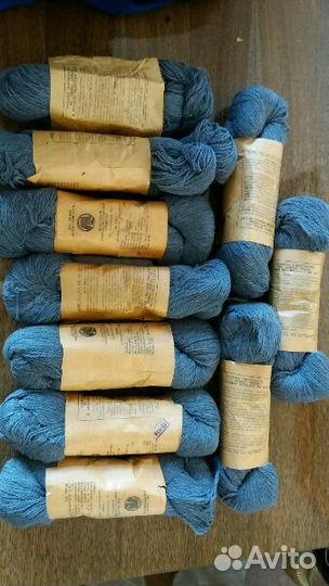 Пряжа 100 шерсть 2 кг