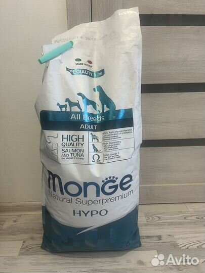 Корм для собак monge
