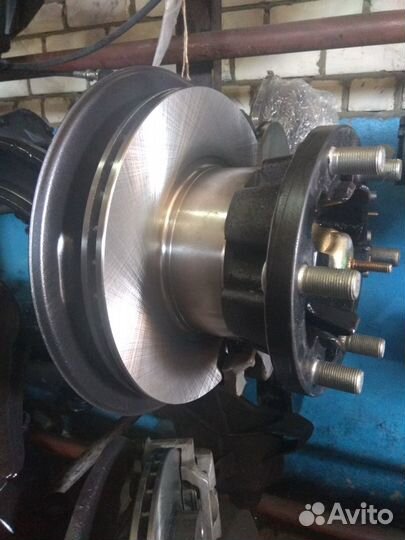 Ось передняя в сборе на Газель 3302. Бизнес с торм