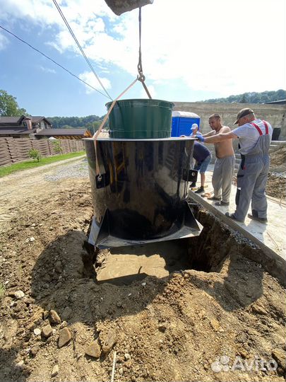 Установка септиков