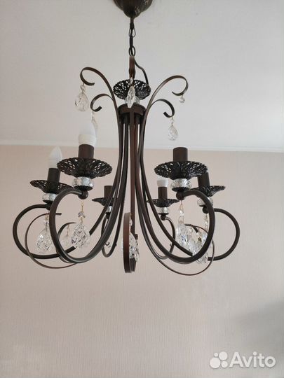 Люстра потолочная подвесная бу