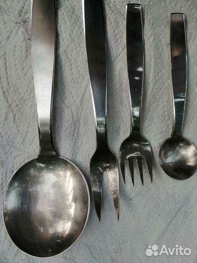 Ложки вилки Талин, мельхиор