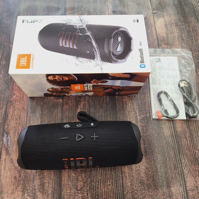 Блютуз колонка JBL Flip 7 с басами (Premium)
