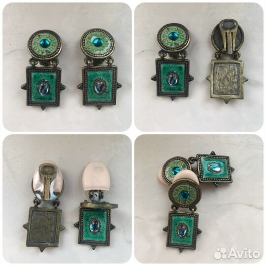 Браслет + клипсы