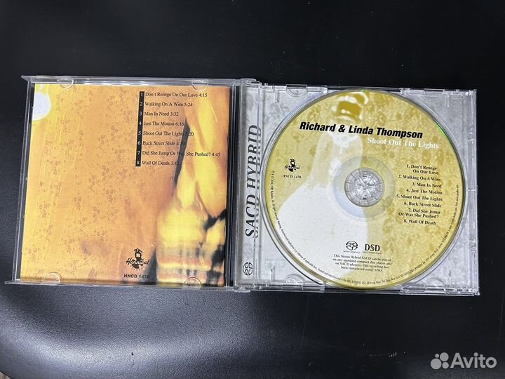 Richard&Linda Thompson Shoot out the lights sacd