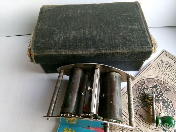 Машинка для точки лезвий мосшамп до 1937 года