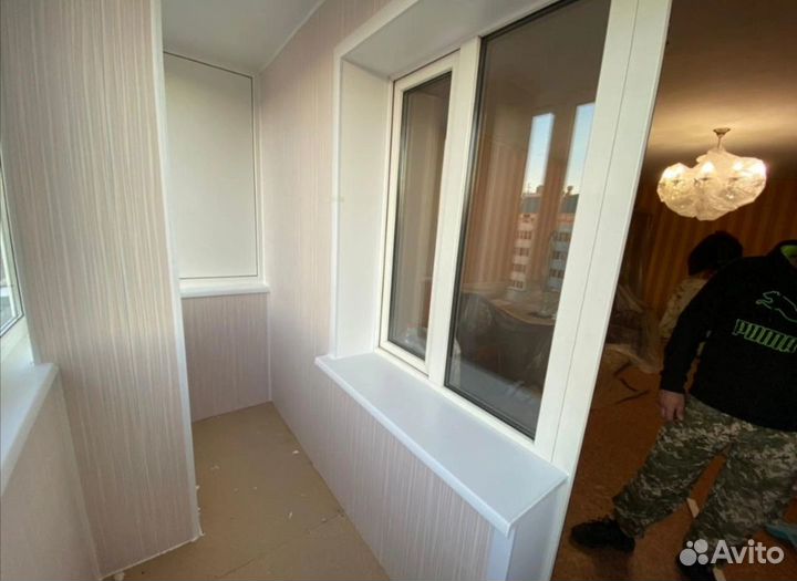 Пластиковые окна/рамы/двери/отделка балкона