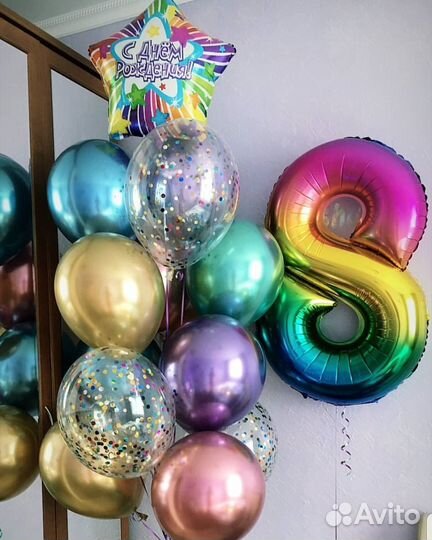 Гелиевые шары на детский праздник воздушные шары