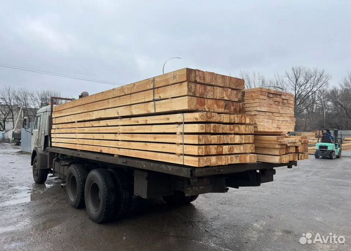 Доска обрезная сосна