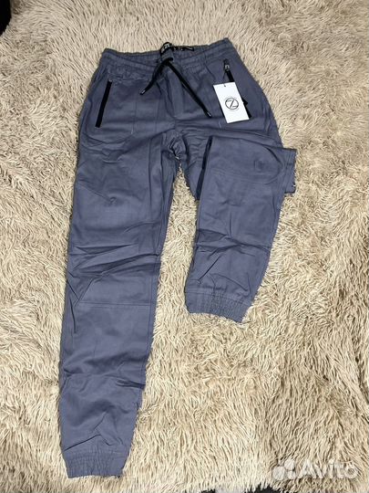 Зимние штаны джогеры мужские