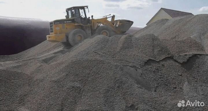 Щебень известняковый на отсыпку