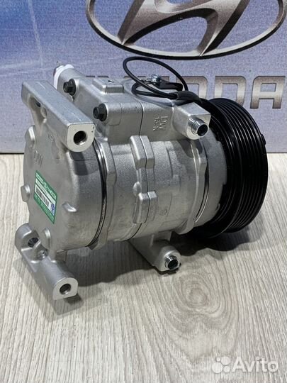 Компрессор кондиционера Hyundai solaris 2