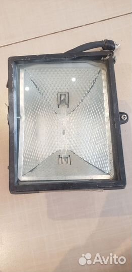 Прожектор галогенный IEK ио500 черный IP54, 500 Вт