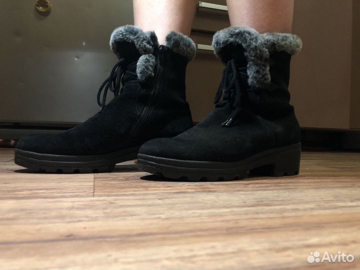 Укрроченый зимние сапоги