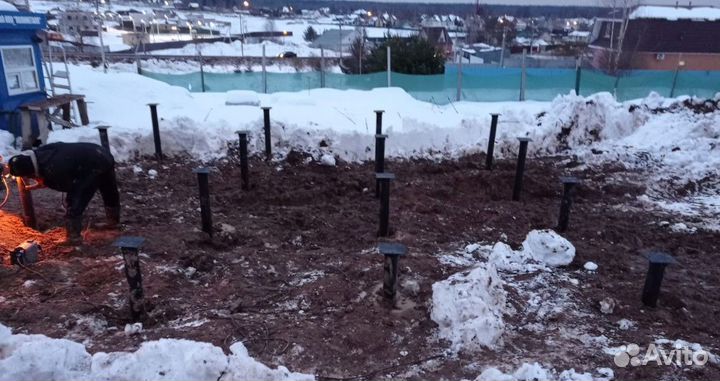 Винтовые сваи