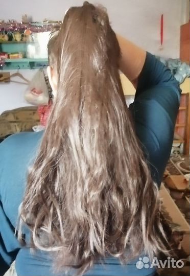 Парик на крабе+коса