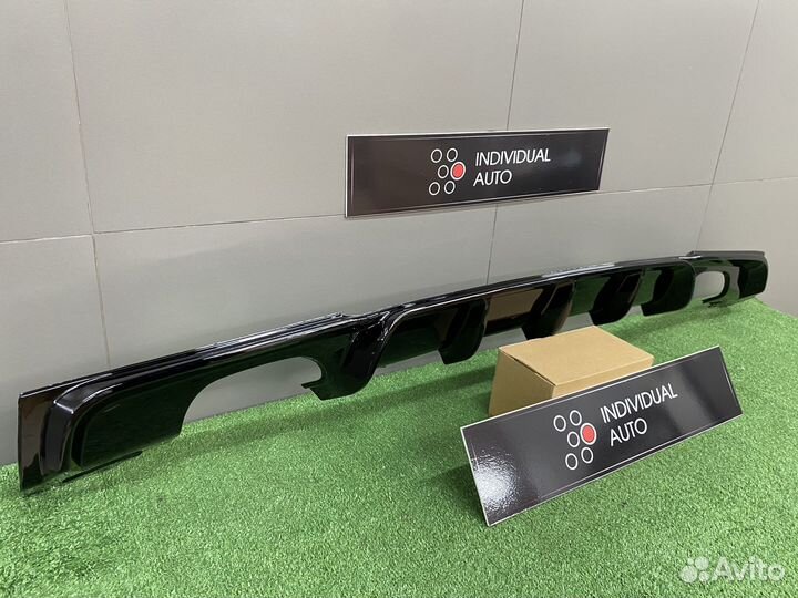 Диффузор накладка заднего бампера BMW 3 F30