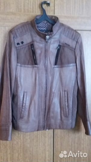 Куртка мужская нат. кожа весна - осень