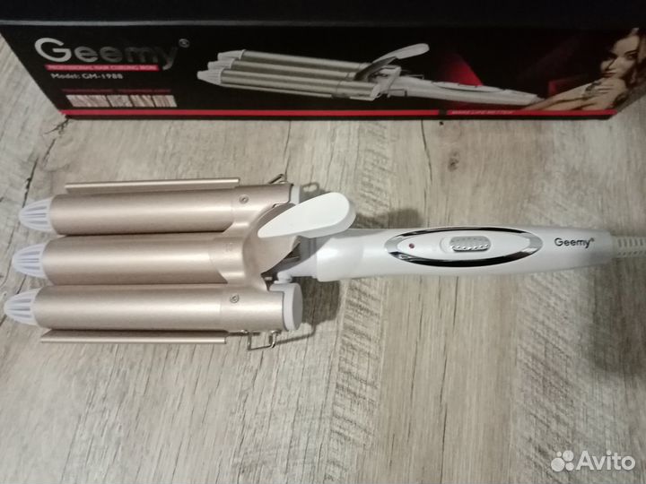 Плойка тройная для волос